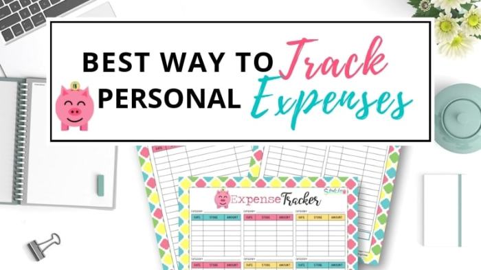 Expenses track way personal